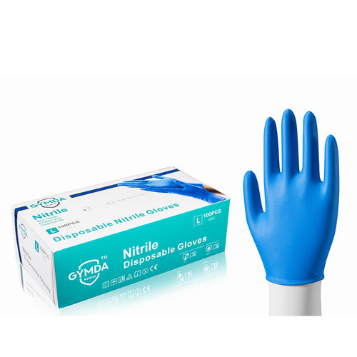 二トリル製手袋 - Guangdong Junda Medical Technology - パウダーフリー / M / S