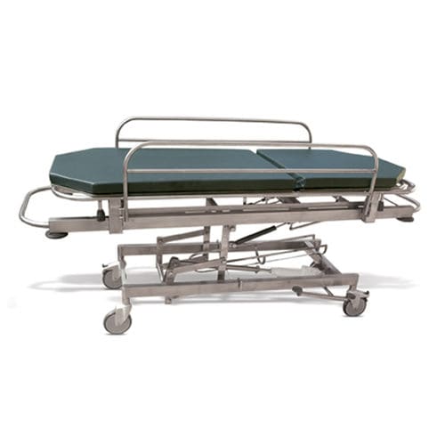 輸送用ストレッチャー - Durus - Palakkad Surgical Industries - 油圧式 / 高さ調節可能な / 2セクション