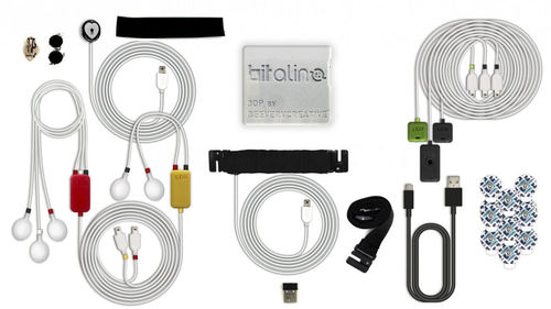 実習用生体信号収集システム - PsychoBIT - PLUX - Wireless Biosignals, SA - Bluetooth