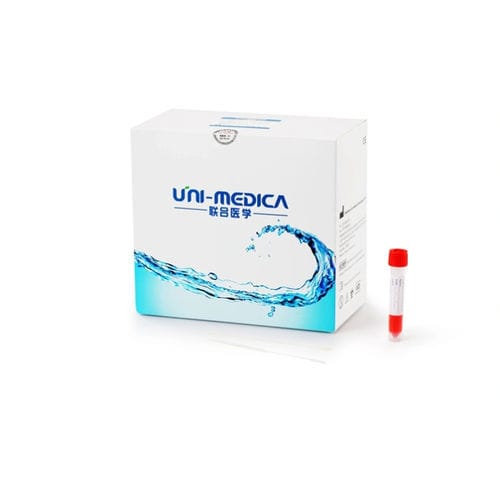 研究所用採取チューブ - VST-01 - Shenzhen unimed-global technology Co.,LTD - 円筒形 / 鼻咽頭 / 無菌