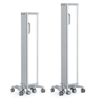 移動型医療用パーテーション - PS-SST22 - Hengshui Plus Medical Devices Technology Co., Ltd. - パネル4枚