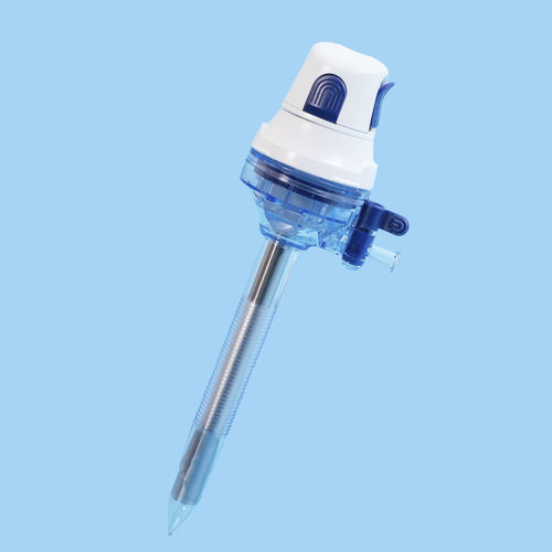腹腔鏡検査用トロカール - LET1805 - Segimedical - 吹送口付 / スリーブ付 / 使い捨て
