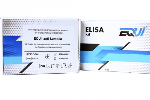 感染病用検査キット - EI-606 - Equi - 抗体 / ランブル鞭毛虫 / ELISA