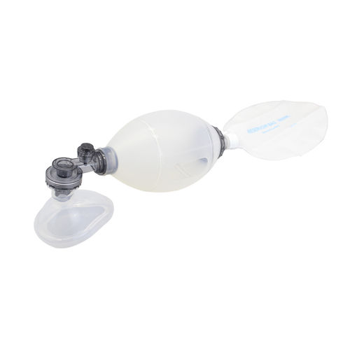 シリコン手動吸入器 - 39000101 - Cathwide Medical - バルブ付 / 再使用可能 / マスク付