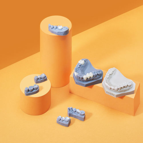 3Dプリント用歯科材料 - TC-80DP series - GRAPHY - 歯冠用 / 歯科用ブリッジ用 / 一時的