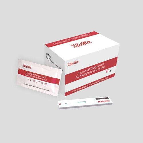 心臓血管病検査キット - Changzhou Biowin Pharmaceutical Co., Ltd. - cTnI / IgG / 診療所用