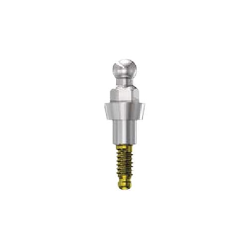 チタン製インプラントアバットメント - ASF3200 - Ora implant system GmbH  - 内側 / ボール形 / ストレートタイプ
