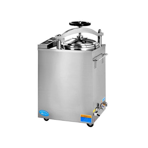 スチーム医療用減菌器 - LS-35HG - Nanjing FoiNoe - 縦型 / キャスター付き / 電動式