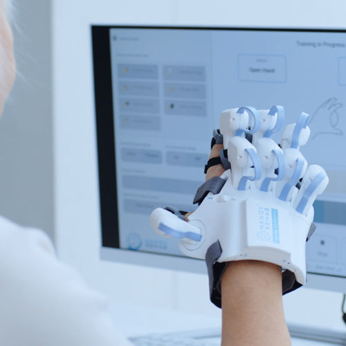 手の動き用リハビリテーション機器 - HandyRehab™ - Shanghai Fuliye Intelligent Technology - コンピューター化