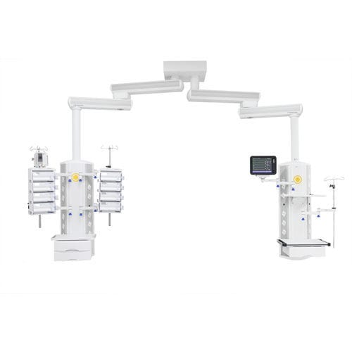 医療ペンダント - FY-6400/6300/6200 - Jiangsu Fuyou Medical - 天井取付け / 手術室用 / アーム2本