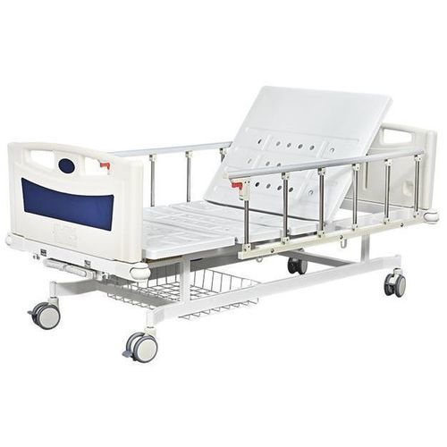 病院用ベッド - FY-M02EC1 - Jiangsu Fuyou Medical - 手動式 / キャスター付き / 車輪ロックシステム付