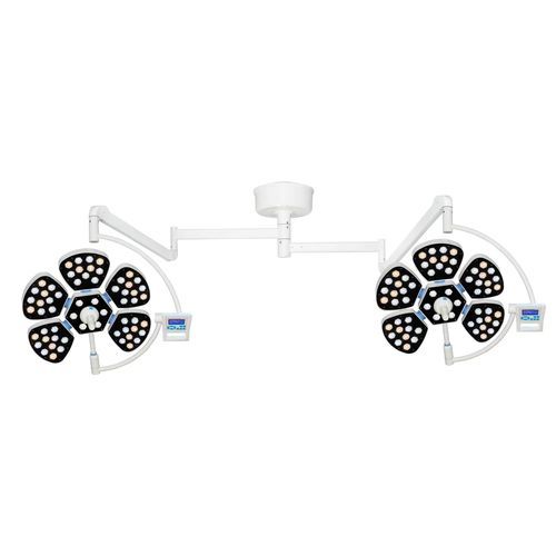 天井取付け無影灯 - FY-5+5B - Jiangsu Fuyou Medical - LED / 手術室用 / アーム2本