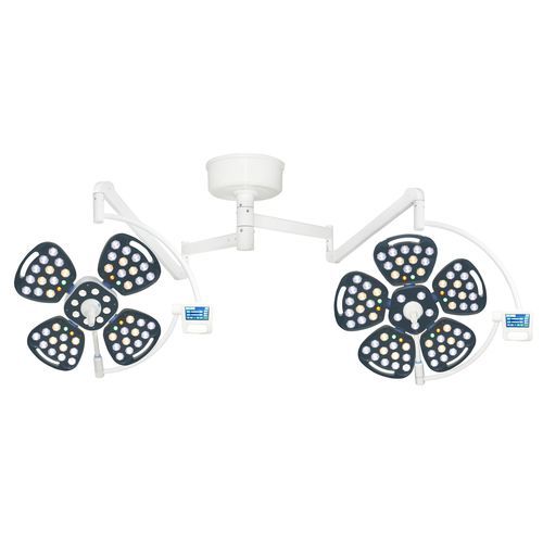 天井取付け無影灯 - FY-4+5A - Jiangsu Fuyou Medical - LED / 手術室用 / アーム2本