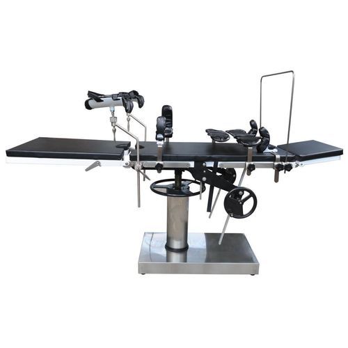 汎用手術台 - FY503-1 - Jiangsu Fuyou Medical - 機械式 / 高さ調節可能 / レッグレスト付き