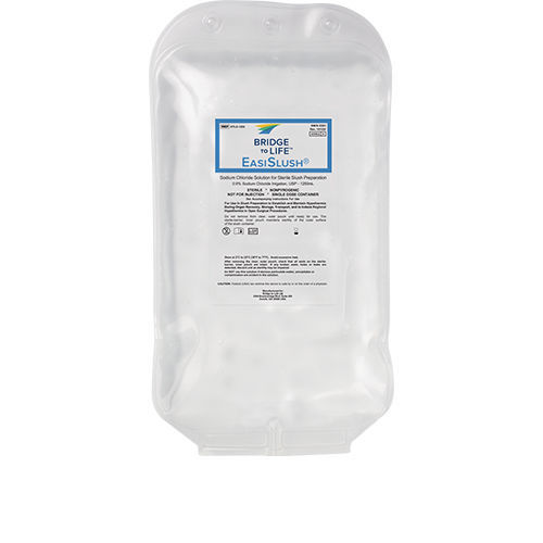 生理食塩水用輸液バッグ - EasiSlush®  - Bridge to Life
