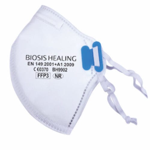 FFP3保護マスク - BH-YTD-15.5×10.5 No.6 - Beijing Biosis Healing Biological Technology - 布製 / フィルター付き / ハーフフェイス