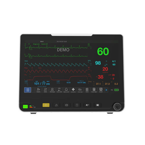 携帯型患者モニター - HD12-VET - Dawei Medical - ECG / RESP / TEMP