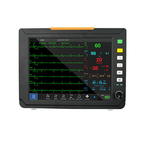 TEMP患者モニター - HD10 - Dawei Medical - 携帯型 / ECG / RESP