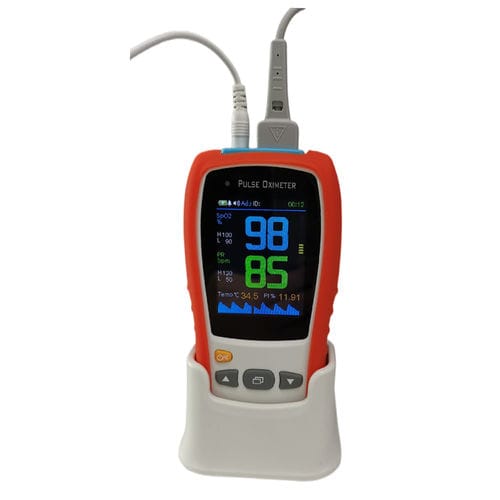 手持ち型パルスオキシメータ - H380 - Shenzhen Raysintone Technology Co.,Ltd - 医療用 / 自宅療養用 / 教育用