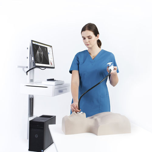 医療訓練用シミュレーター - MrTEEmothy® TEE  - Medical Simulation Technologies - 心臓超音波検査用 / ドップラー超音波イメージング / TEE用