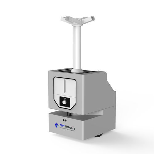 環境用消毒ロボット - M2-D3 - Hangzhou Amy Robot Co.,Ltd. - 二酸化塩素 / 超音波 / 移動式