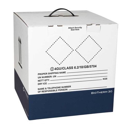医薬品用梱包箱 - BioTherm 30 DI - DGP Intelsius GmbH - 生物学試料用 / 輸送用 / 紙製