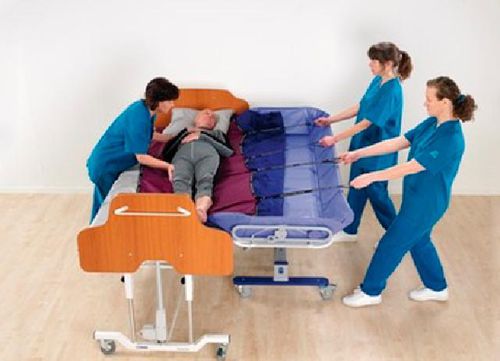 取っ手付き患者移動用シート - Shanghai easy Medical Technology - パッド入り