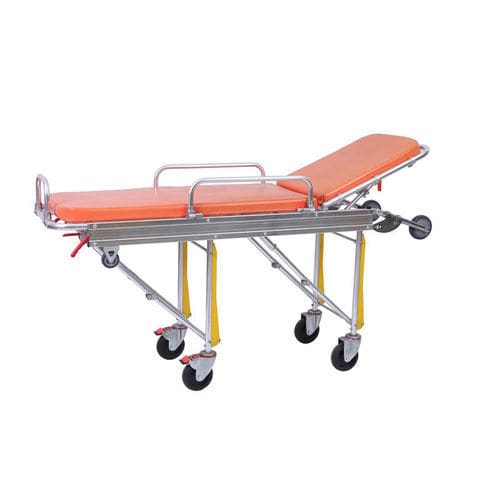 救急車用ストレッチャー - YHR-A2 - Zhangjiagang Herui Medical Equipment Co., Ltd. - 手動式 / 折りたたみ式 / 高さ調節可能な