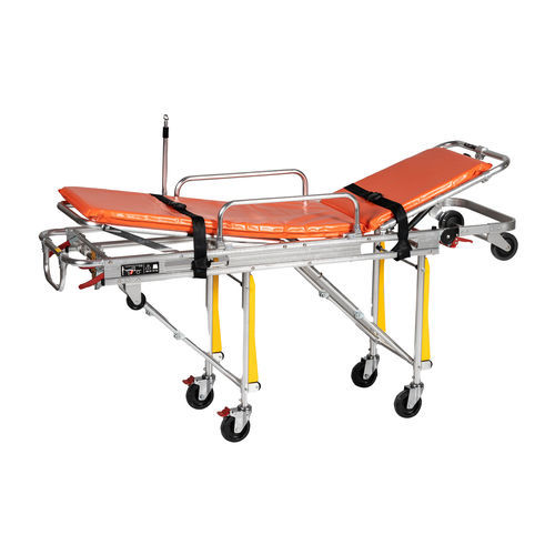 救急車用ストレッチャー - YHR-A3 - Zhangjiagang Herui Medical Equipment Co., Ltd. - 手動式 / 折りたたみ式 / 高さ調節可能な