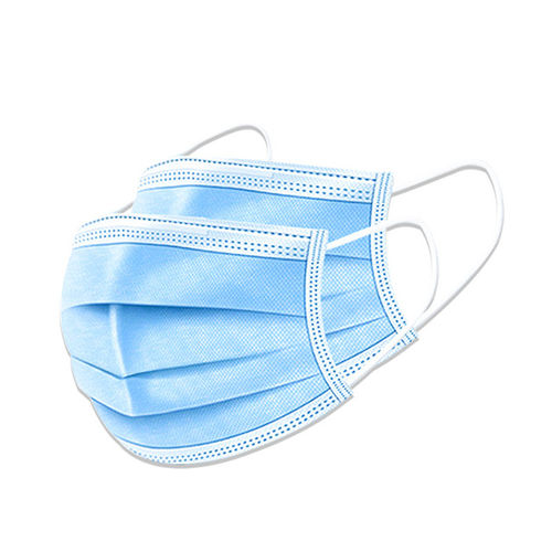 ポリプロピレン製サージカルマスク - WM-FM04 - Hubei Wenmai Healthcare - 大人用 / 1箱50枚入り / 青