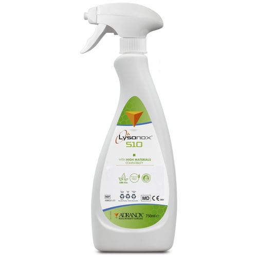泡タイプ消毒剤 - Lysonox® S10 - ADRANOX - 床・表面用 / 5000ml / 1000ml