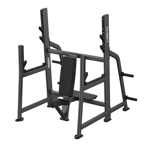 調節可能ウェイトトレーニングベンチ - SP-7517 - SPIRIT Fitness - ダンベルスタンド付
