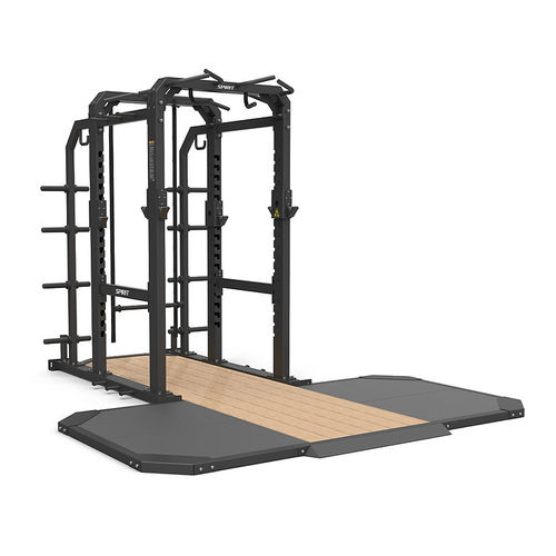 トラクションバー付きパワー ラック - SP-4203-P - SPIRIT Fitness