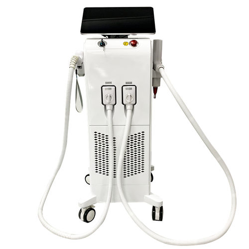 色素性病変用レーザー - V17-2in1-ND YAG+808nm diode laser  - ShanDong EXFU Lasers Technology - 瘢痕治療用 / 脱毛用 / 刺青除去用