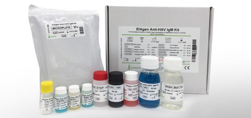 A型肝炎検査キット - EIAgen - ADALTIS - 免疫グロブリンM / HAV / 血漿用