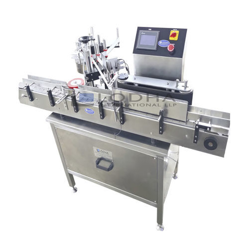 ボトル用ラベル貼付機 - LI-BSL 1S - Lodha International LLP - 自動 / リニア