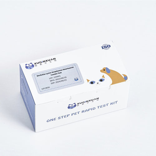 糸状虫迅速検査キット - XQX026 - Wuhan Xuqinxuan Biotechnology - エーリキア症 / ライム病 / 犬
