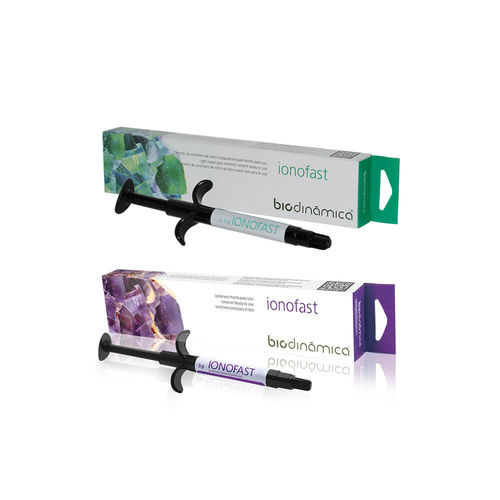 歯の修復用歯科用接着材 - ionofast - Biodinâmica - 根管充填 / グラスアイオノマー / 光重合性