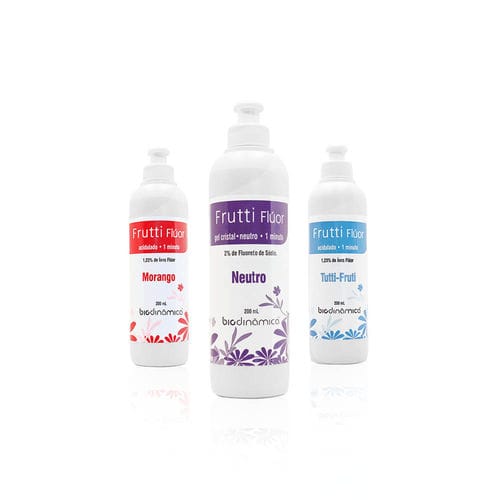 フッ化物用歯科材料 - Frutti-Fluor - Biodinâmica - 予防歯科用 / ゲル