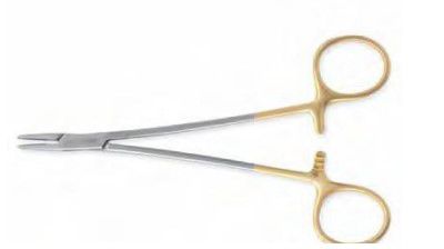 手術用持針器 - 712.DE-15	 - Tritone - Crile-Wood / 炭化タングステン