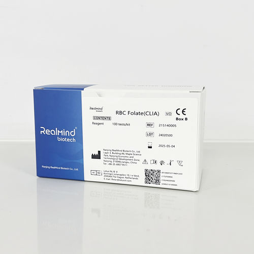 貧血症用迅速検査キット - RBC Folate - Nanjing RealMind Biotech Co., Ltd - 葉酸 / 血清 / 血漿用
