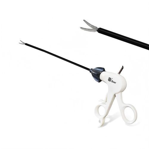 腹腔鏡ハサミ - Fully Insulated Curved - Hangzhou Boer Medical Instrument - 切開 / ブレード式 / 単極