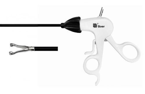 腹腔鏡用鉗子 - B0442-/B0443-/B0492-/B0493-Serie - Hangzhou Boer Medical Instrument - 把持 / バブコック / 窓付
