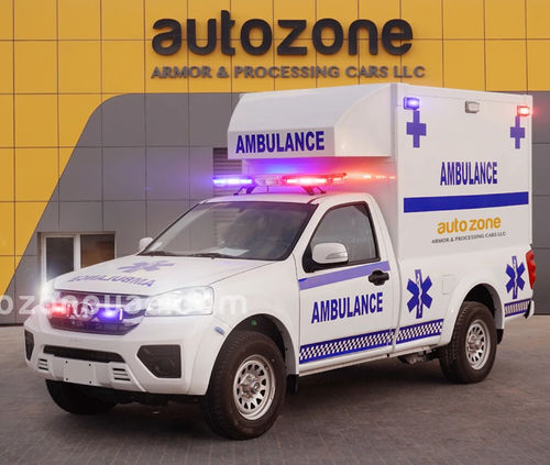 ボックスタイプ救急車 - GWM - AUTO ZONE ARMOR AND PROCESSING CARS L.L.C - 酸素療法付き / ディーゼル / マニュアル