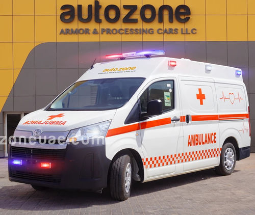 スケールモデル 新作 ワゴン車タイプ救急車 - 2023 - AUTO ZONE ARMOR AND PROCESSING ミニカー