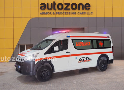 ワゴン車タイプ救急車 - Hiace - AUTO ZONE ARMOR AND PROCESSING CARS L.L.C - 酸素療法付き / 4x4