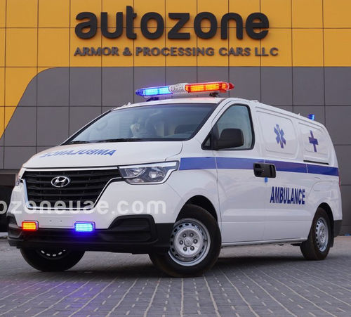 ワゴン車タイプ救急車 - H1 - AUTO ZONE ARMOR AND PROCESSING CARS L.L.C - 酸素療法付き / ディーゼル / ガソリン