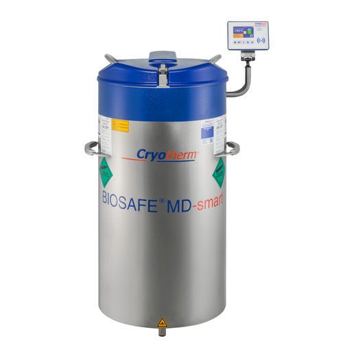 ラボ用冷凍庫 - BIOSAFE® - Cryotherm GmbH & Co. KG - バイオバンク用 / 試料保存用 / トップローディング