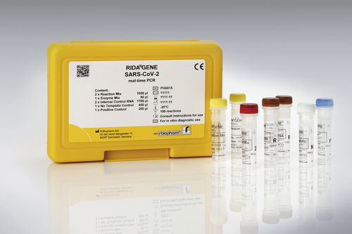 COVID-19用検査キット - RIDA®GENE - R-Biopharm AG - 肺炎 / SARS-CoV-2 / コロナウィルス