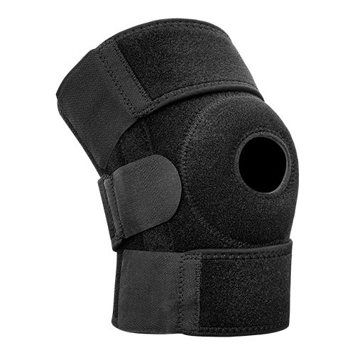 膝装具 - X003 - Hengshui Myris Medical Devices - 膝部分が開いたタイプ / 膝パッド付き / 柔軟な補強材付き